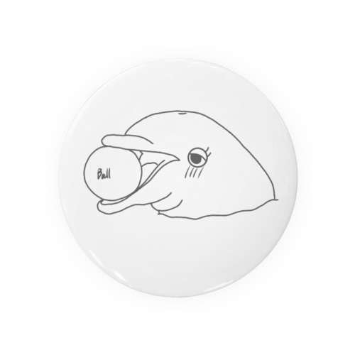 ムニ子 Tin Badge
