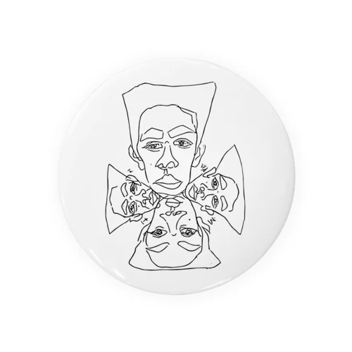 iwamiくん Tin Badge