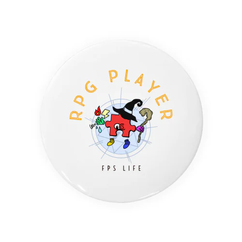 RPG PLAYER Tin Badge