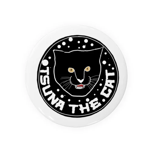 TSUNA THE CAT Tin Badge