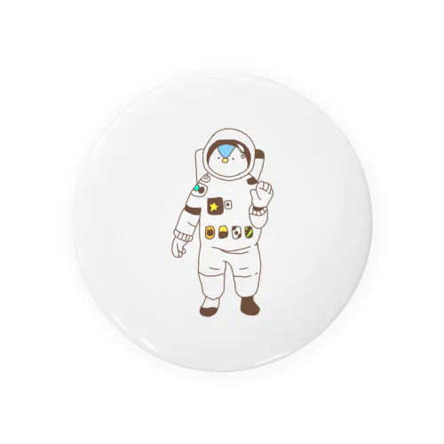 宇宙ぺんぎん Tin Badge