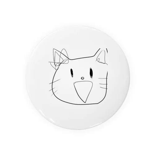 もこのもこねこ Tin Badge