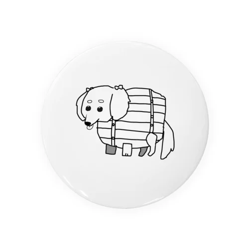 樽犬のココちゃん Tin Badge