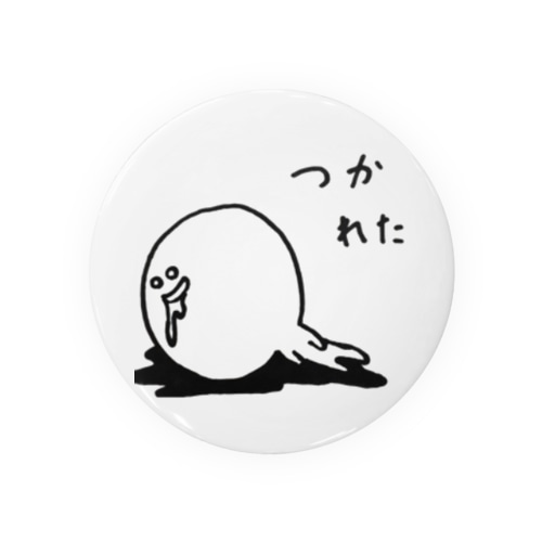 ひんじゃくんと日常 Tin Badge