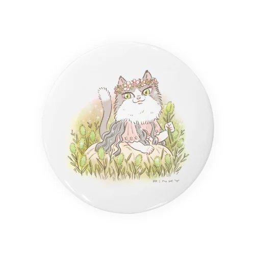 プリンセスねこさま Tin Badge