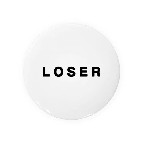 LOSER 缶バッジ