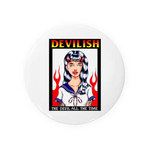 『DEVILISH』 Tin Badge