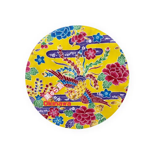 美ゅら島🌺Okinawa♡紅型 Tin Badge