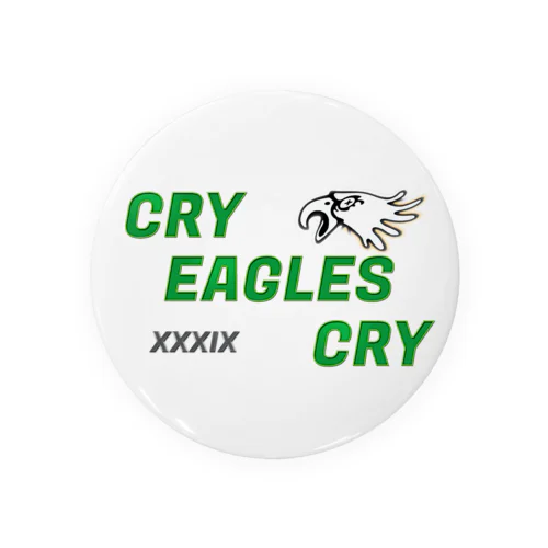 cry eagles cry Tin Badge