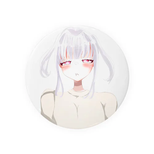 ツインテ星乃荊サク Tin Badge