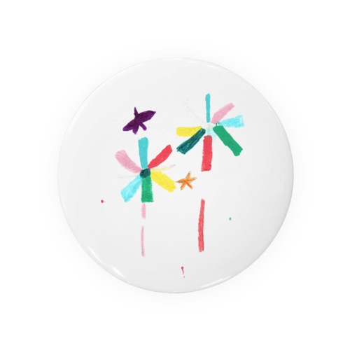 派手な花火 Tin Badge