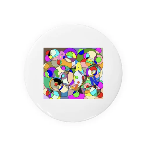 colorful⇄からふる Tin Badge