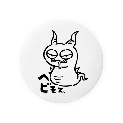 ヘビモス Tin Badge