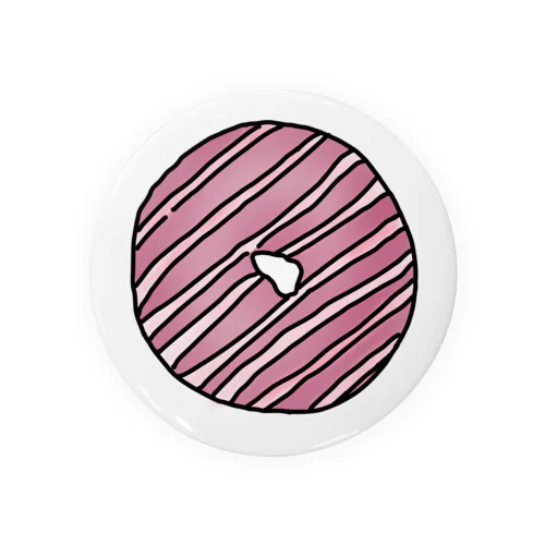 ピンクドーナツ🍩 Tin Badge