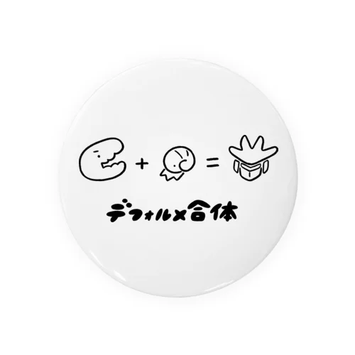 ゆるふわティラモナイト（黒線） Tin Badge