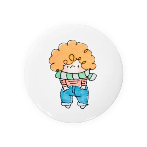 Afro chan Tin Badge