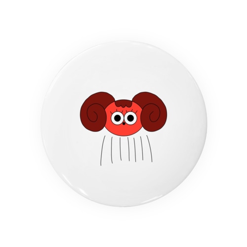 おひつじちゃん Tin Badge