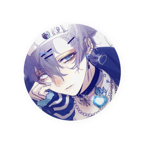 rika_デフォルト Tin Badge
