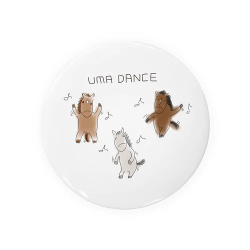 UMA DANCE Tin Badge
