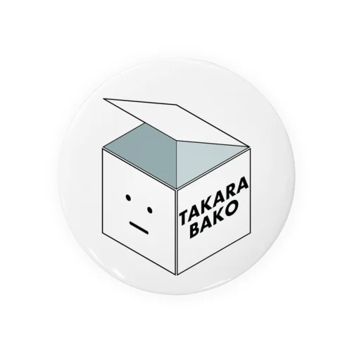 TAKARABAKOの缶バッジ Tin Badge