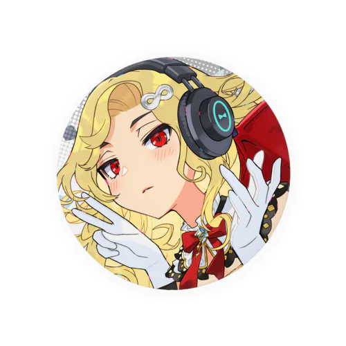 Devil Blonde Gamer 缶バッジ