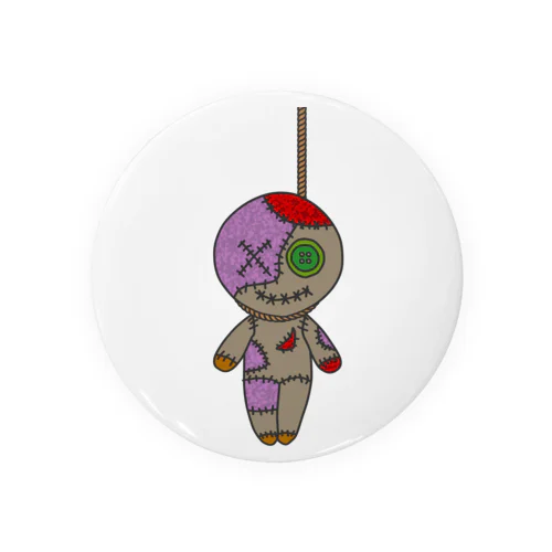 HANGING VOODOO DOLL 缶バッジ