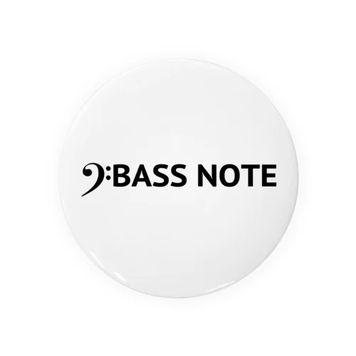 BASS NOTE 缶バッジ
