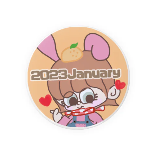 2023.1月アーミー記念🧡 Tin Badge