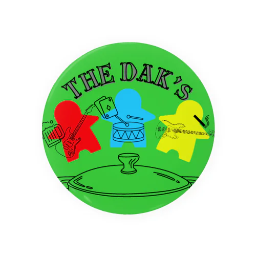 The DAKs 缶バッジ