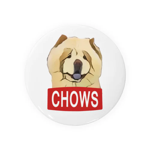 【CHOWS】チャウス Tin Badge