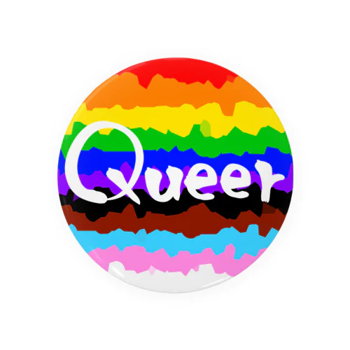 Queerを主張する Tin Badge