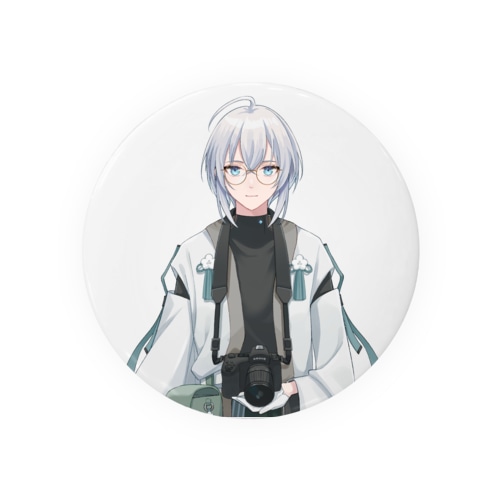 白鳥天祢(和服)缶バッジ Tin Badge