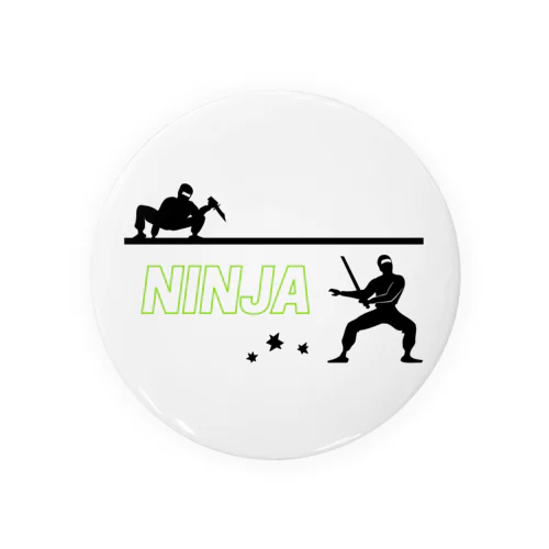 NINJA 缶バッジ