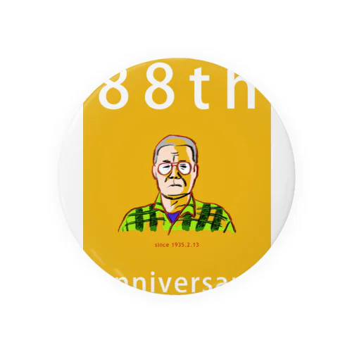 88th anniversary limited item Tin Badge