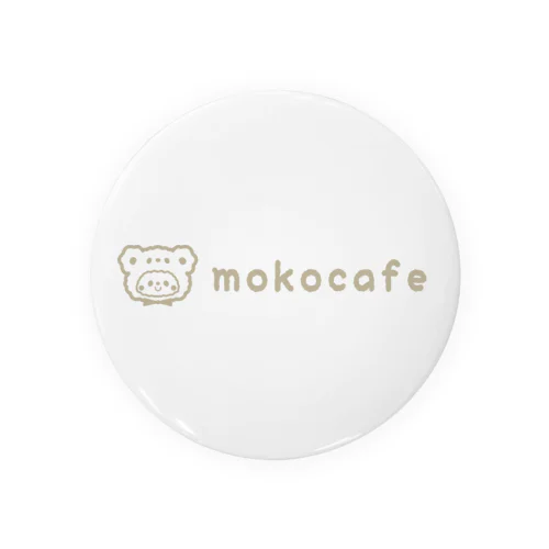 しろくまモコちゃんロゴグッズ（ナチュラル） Tin Badge