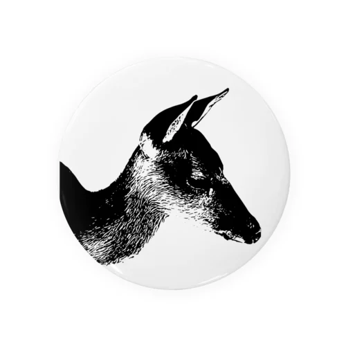 Deer   female  Tin Badge