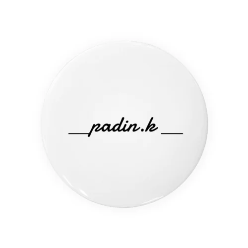 padin.k2 Tin Badge