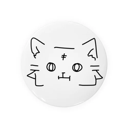 Neko.Cat. Tin Badge