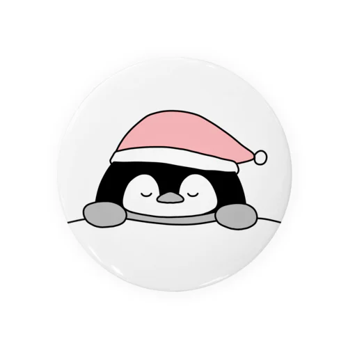 ねむねむペンギン　ピンク Tin Badge