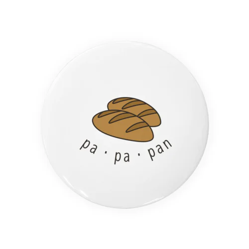 pa.pa.pan Tin Badge