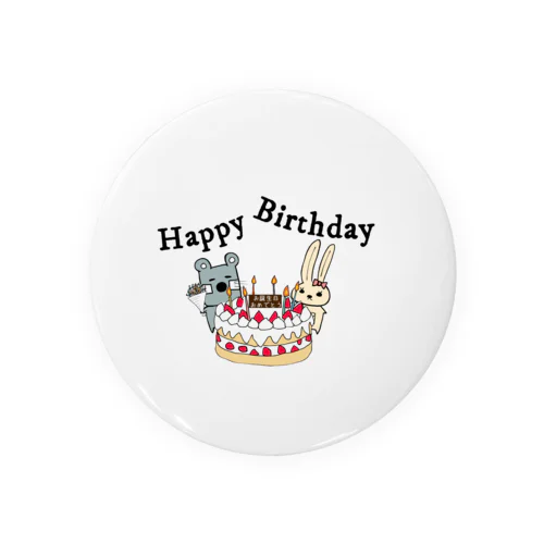 ビリーとケミー「Happybirthday」 Tin Badge