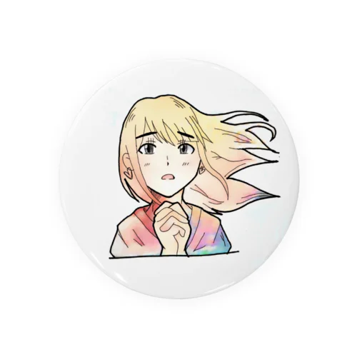 しゃちほこ屋名古屋嬢(レナパン) Tin Badge