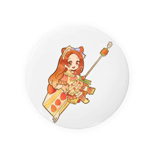 ショートケーキアイドル紅乃ちゃん Tin Badge