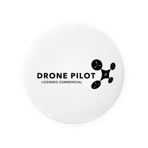 Drone Pilot WIDE Tin Badge