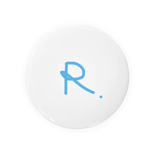 R.(あーるどっと) Tin Badge