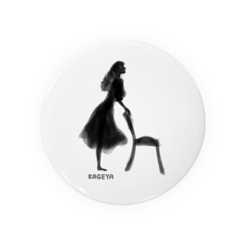 少女 Tin Badge