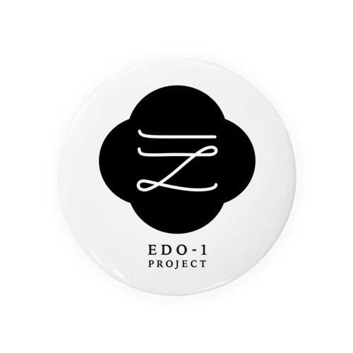 EDO-1 LOGO 缶バッジ