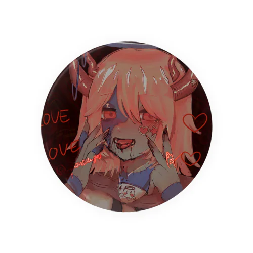 あくまちゃん Tin Badge