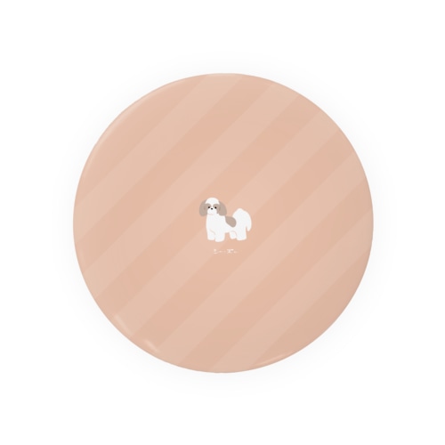 ゆるゆるシーズー Tin Badge