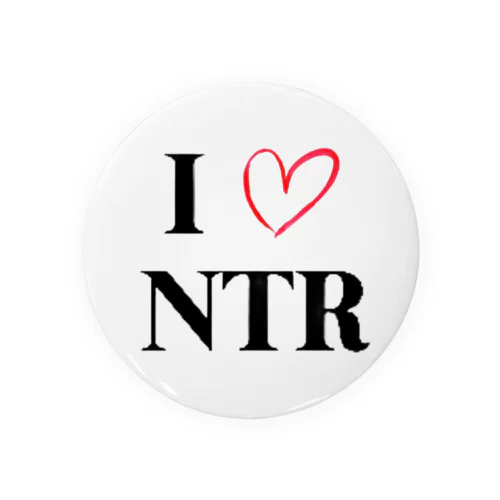 淫語シリーズ【I ♡NTR】 Tin Badge